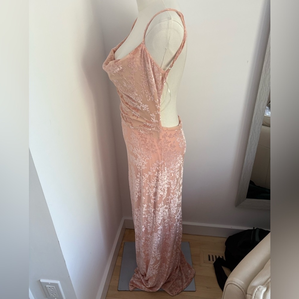 Princess Polly Pink Cowl Neck Maxi Dress - Picture 4 of 7